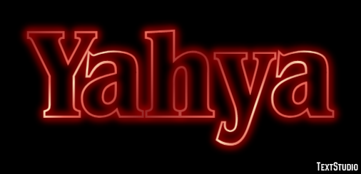 Yahya Text Effect