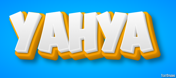 Yahya Text Effect