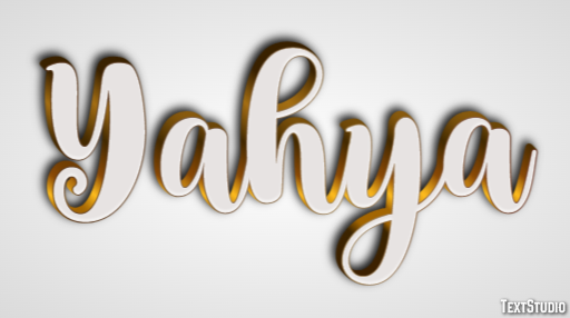 Yahya Text Effect
