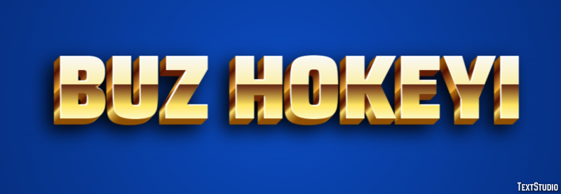 Buz Hokeyi Efekt tekstowy