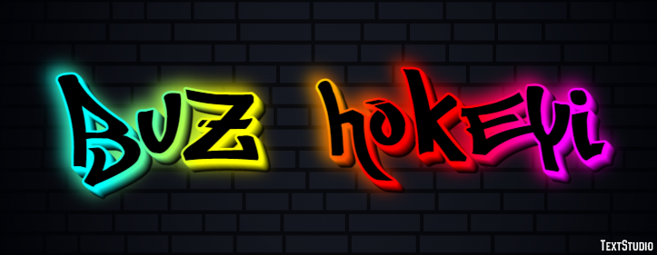 Buz Hokeyi Efekt tekstowy