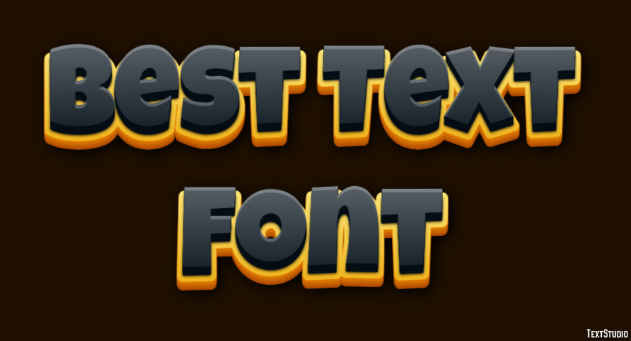 Best Text Font テキスト効果