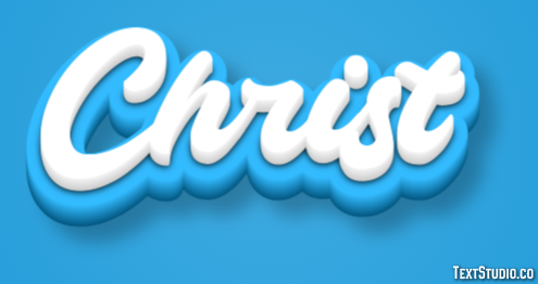 Christ Text Effect