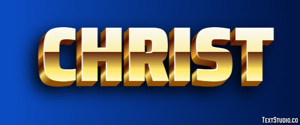 Christ Efecto de Texto