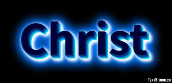 Christ Texteffekt