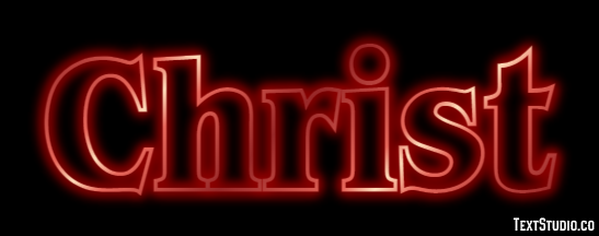 Christ Text Effect