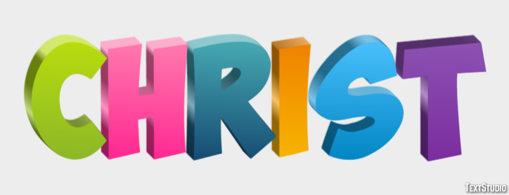 Christ Text Effect