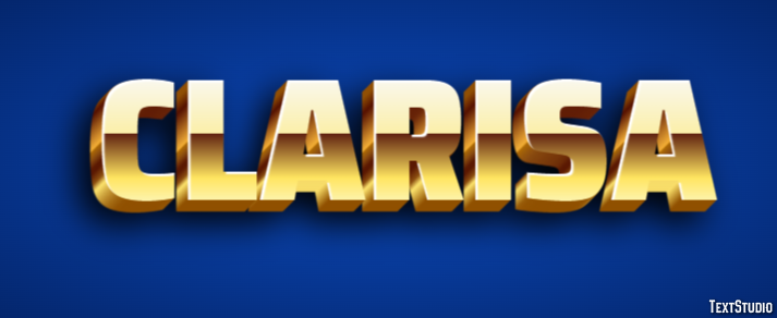Clarisa Text Effect