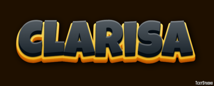 Clarisa Text Effect