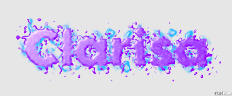 Clarisa Text Effect