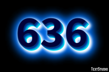 636 Efeito de texto