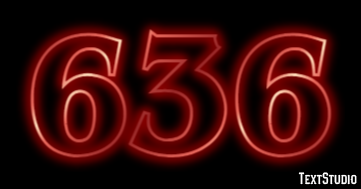 636 Efeito de texto