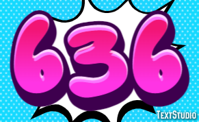 636 Efeito de texto