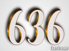 636 Efeito de texto