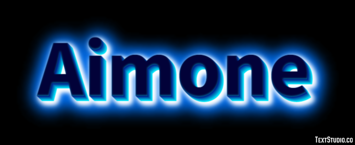 Aimone テキスト効果