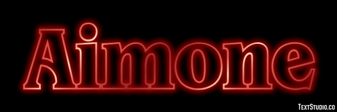 Aimone テキスト効果