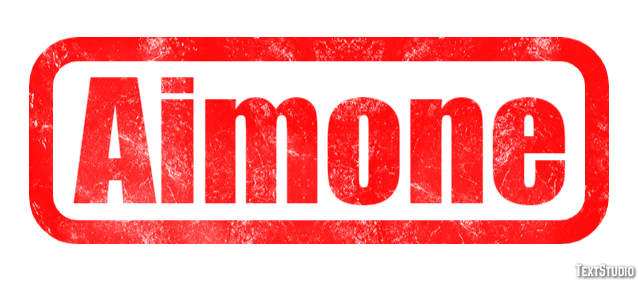 Aimone Effetto testo