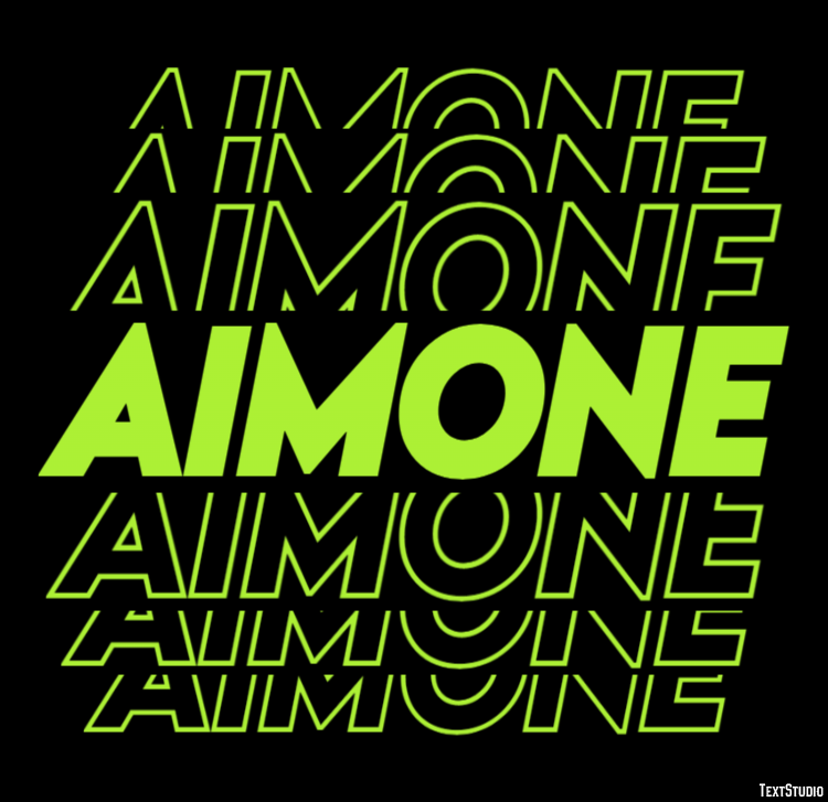 Aimone Effetto testo