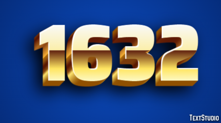 1632 Text Effect