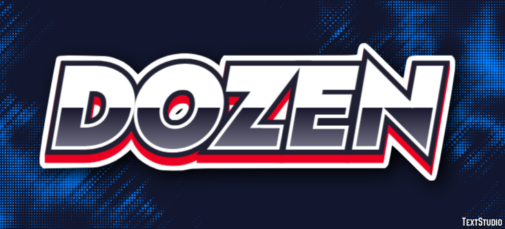 Dozen Text Effect