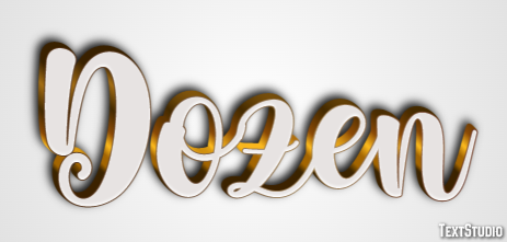 Dozen Text Effect