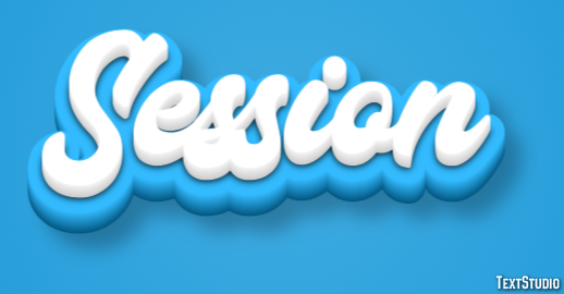 Session Text Effect
