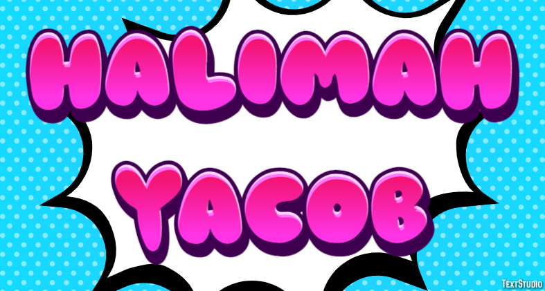 Halimah Yacob Text Effect