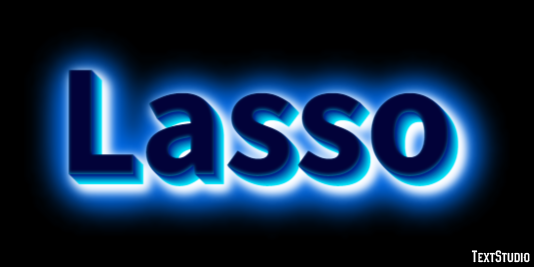 Lasso Efeito de texto