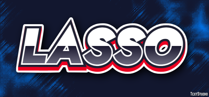 Lasso Efeito de texto