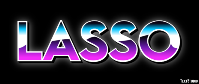 Lasso Efeito de texto