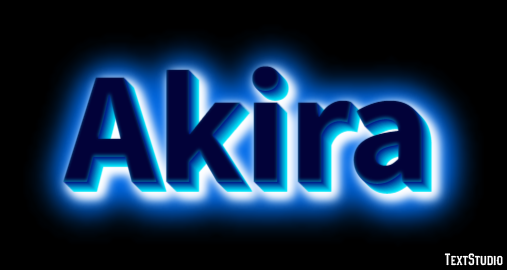 Akira Effet de Texte