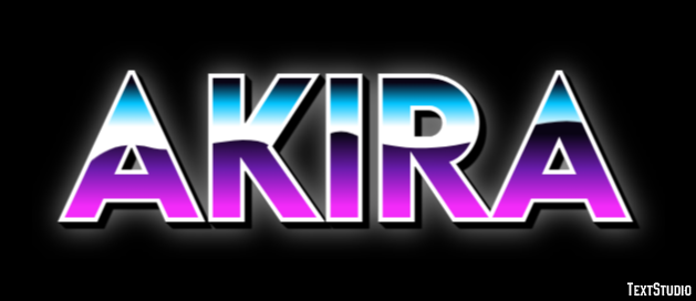 Akira Effet de Texte