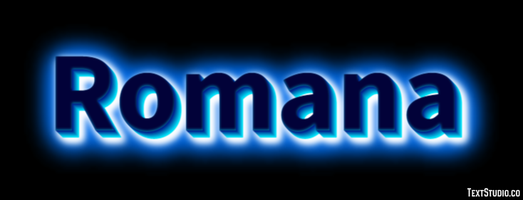 Romana Effetto testo