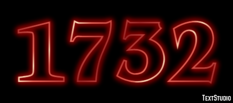 1732 Text Effect