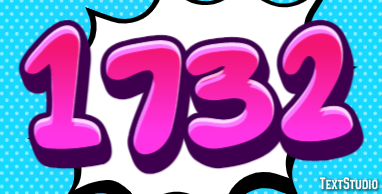 1732 Text Effect