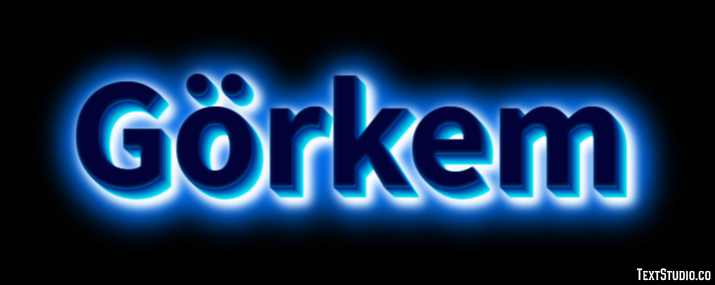 Görkem Texteffekt