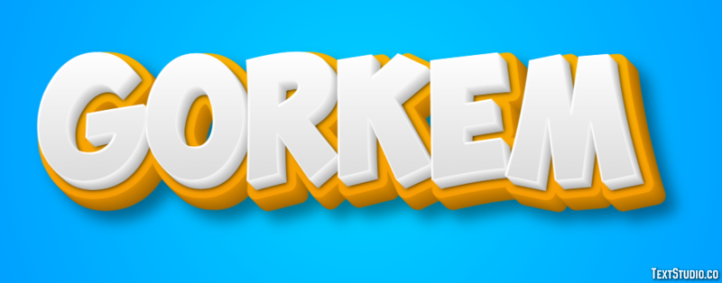 Görkem Texteffekt