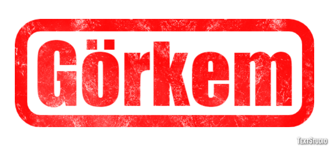 Görkem Texteffekt
