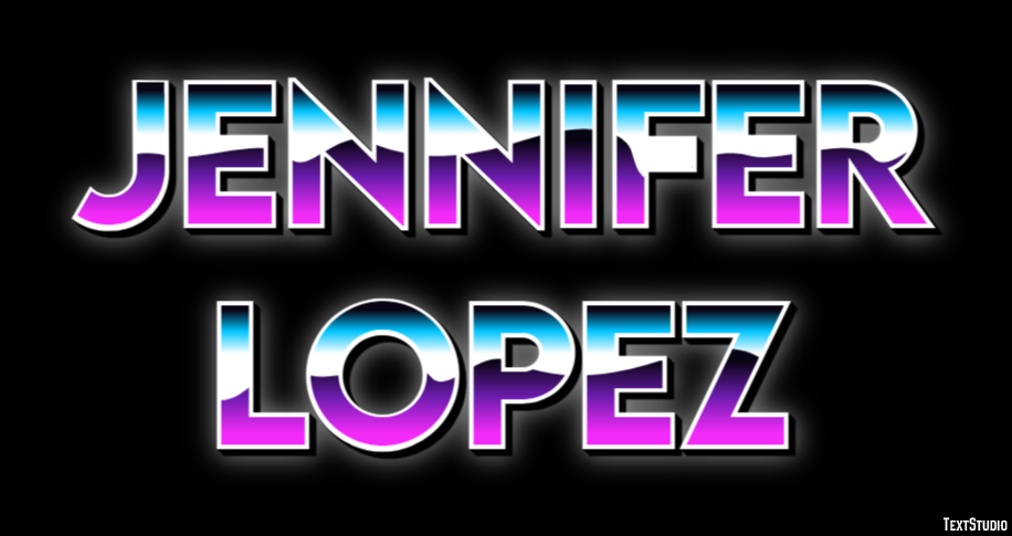 Jennifer Lopez Effetto testo