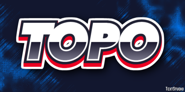 Topo Texteffekt