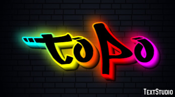 Topo Efecto de texto
