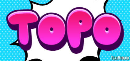 Topo Efecto de texto