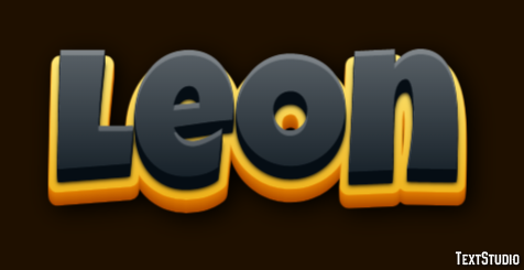 Leon テキスト効果
