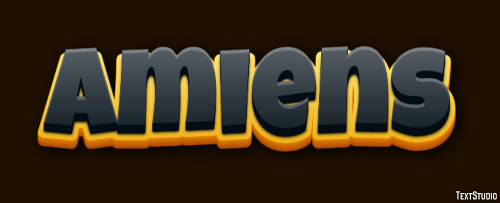 Amiens Text Effect