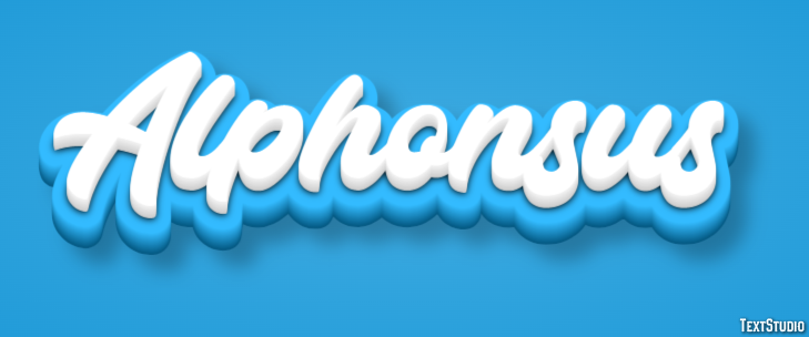 Alphonsus Text Effect