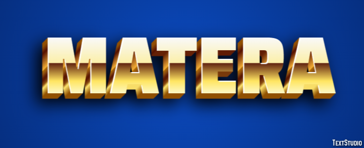 Matera Texteffekt