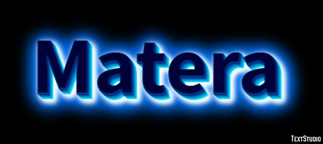 Matera Texteffekt
