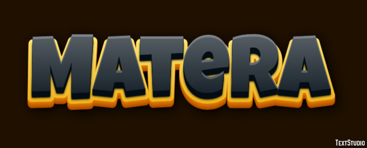 Matera Texteffekt