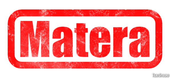 Matera Efekt tekstowy