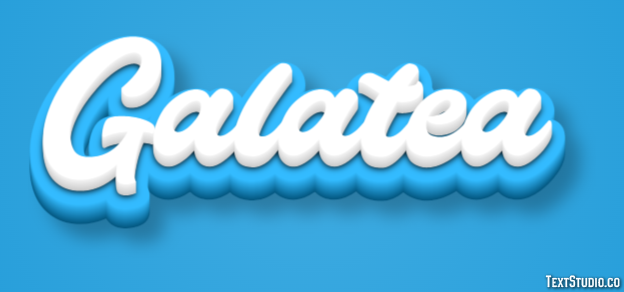 Galatea Effetto testo